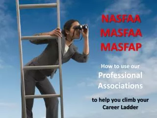 How to use our Professional Associations to help you climb your Career Ladder