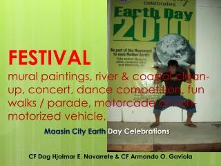 Maasin City Earth Day Celebrations
