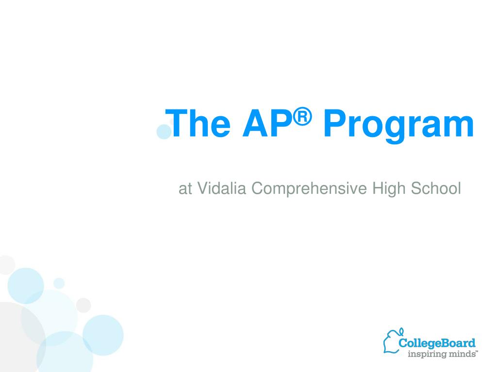 PPT - Unlocking College Success: The Benefits of the AP® Program at ...