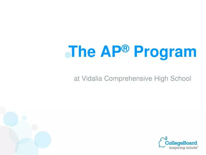 the ap program