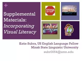 katie subra us english language fellow minsk state linguistic university