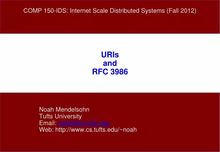 uris and rfc 3986
