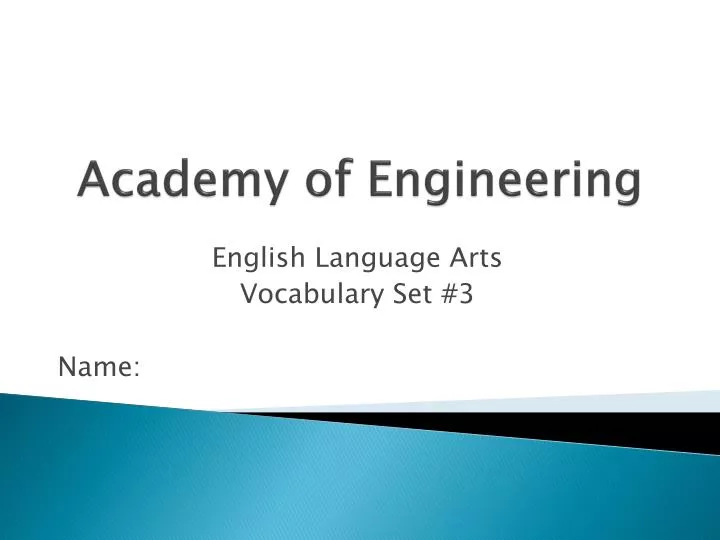 academy of engineering