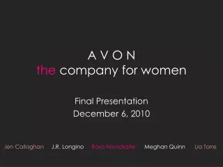 a v o n the company for women