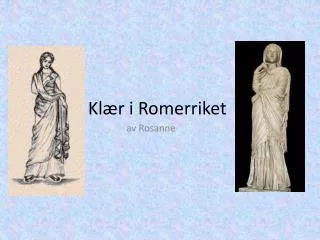 kl r i romerriket