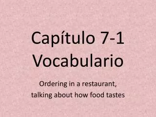 cap tulo 7 1 vocabulario