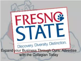 Expand your Business Through Ours: Advertise with the Collegian Today