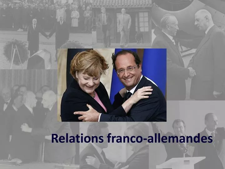 relations franco allemandes
