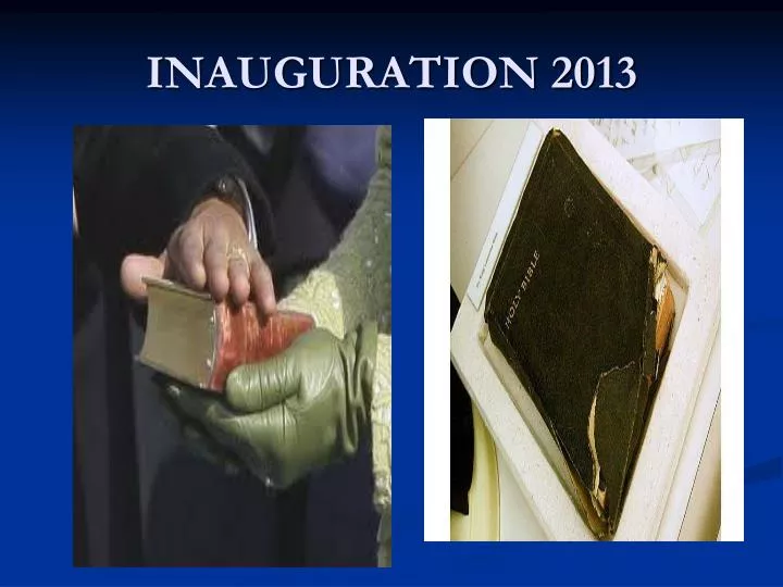 inauguration 2013