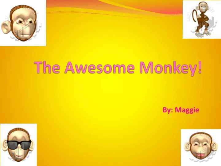 the awesome monkey