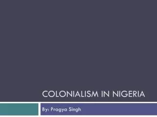 Colonialism in Nigeria