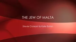 The Jew of Malta