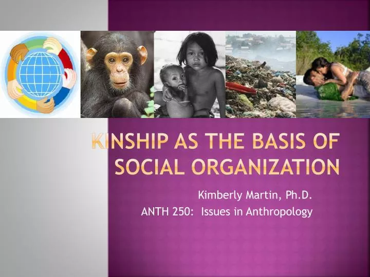 kinship as the basis of social organization