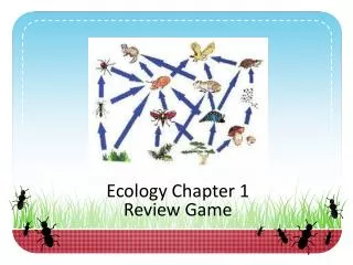 Ecology Chapter 1 Review Game