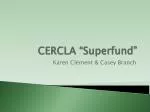 CERCLA “Superfund” - slide 1