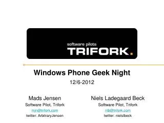 Windows Phone Geek Night