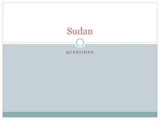 Sudan