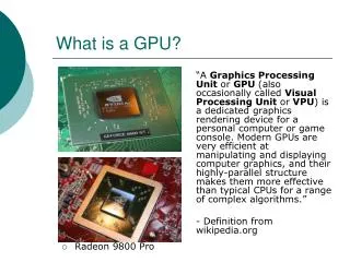 what is a gpu