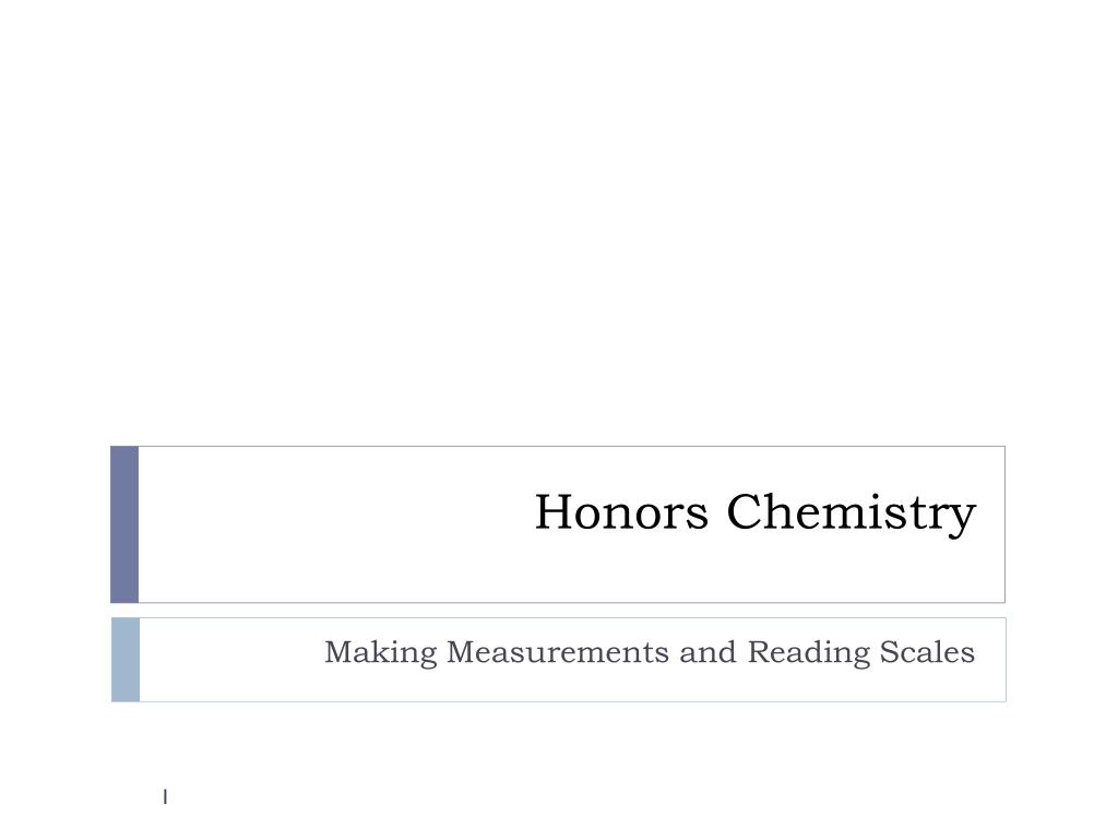 PPT - Honors Chemistry PowerPoint Presentation, free download - ID:2436901