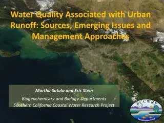 Water Quality Associated with Urban Runoff: Sources, Emerging Issues and Management Approaches