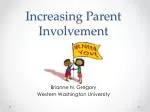 Increasing Parent Involvement - slide 1