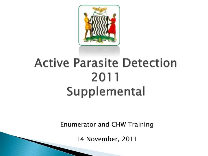 active parasite detection 2011 supplemental