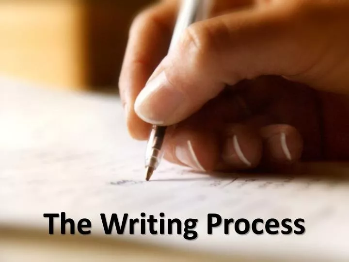 the writing process