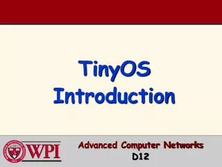 TinyOS Introduction