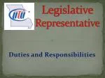 Legislative Representative