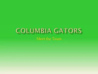 Columbia gators