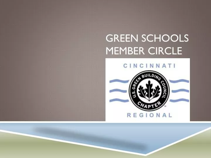 green schools member circle