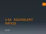 4-3A EQUIVALENT RATIOS - slide 1