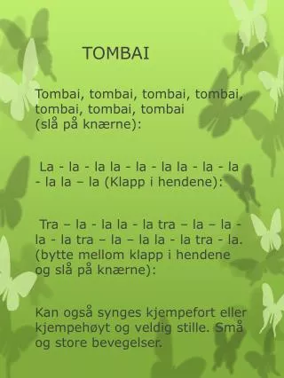 tombai