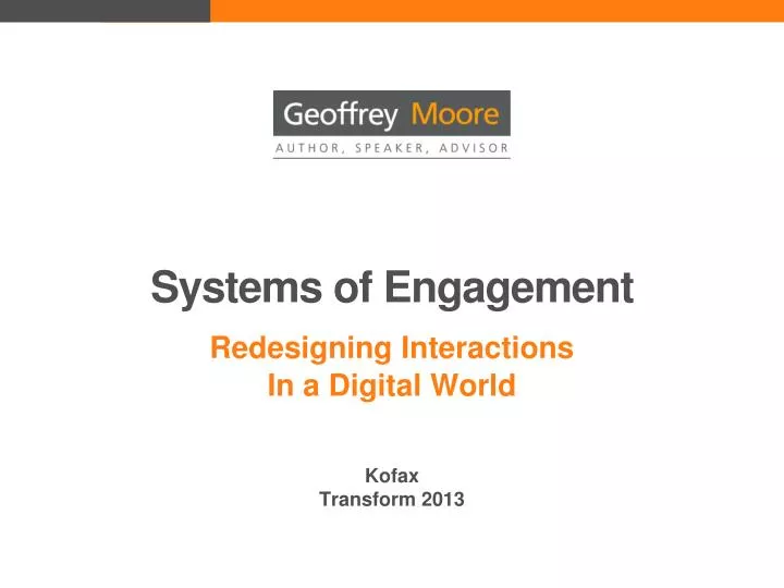 systems of engagement