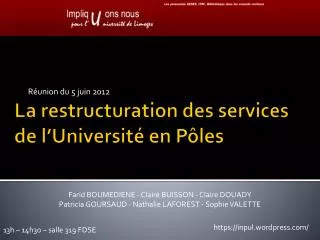 r union du 5 juin 2012