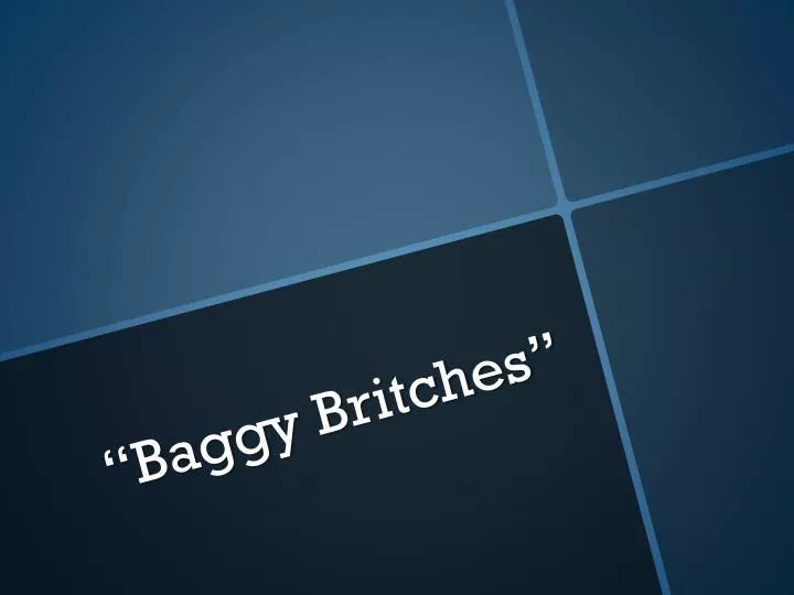 baggy britches