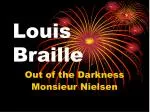 Louis Braille - slide 1