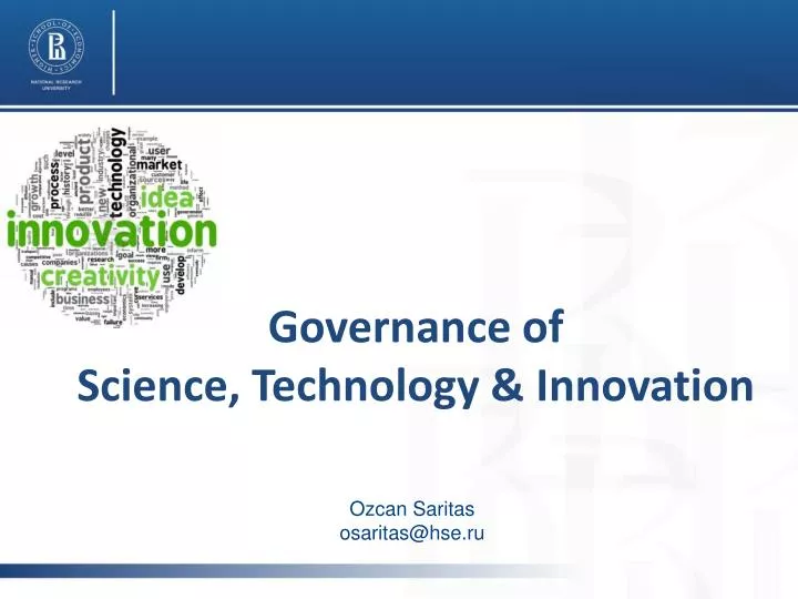 governance of science technology innovation