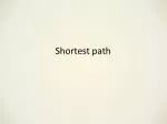 Shortest path