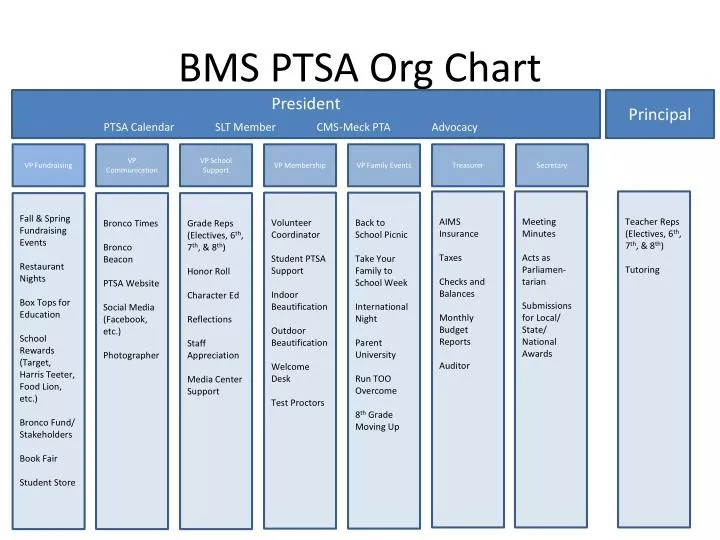 bms ptsa org chart