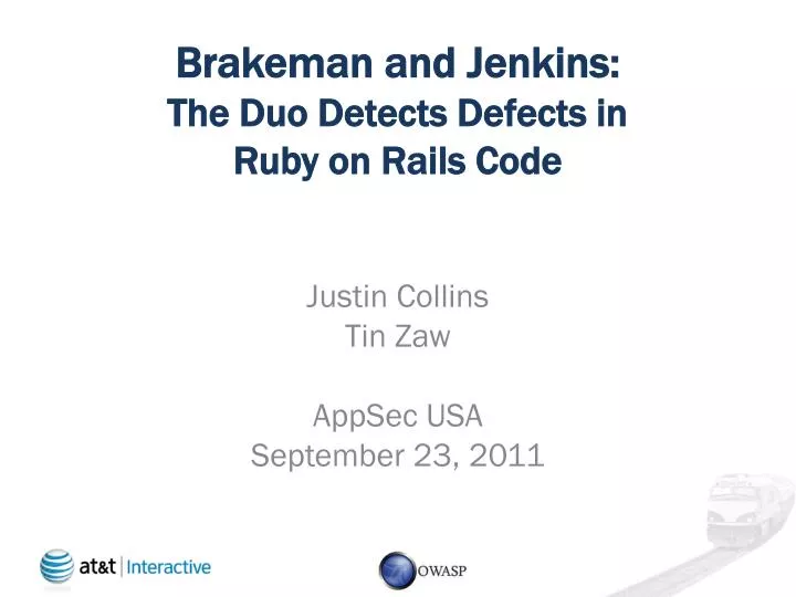 brakeman and jenkins the duo detects defects in ruby on rails code