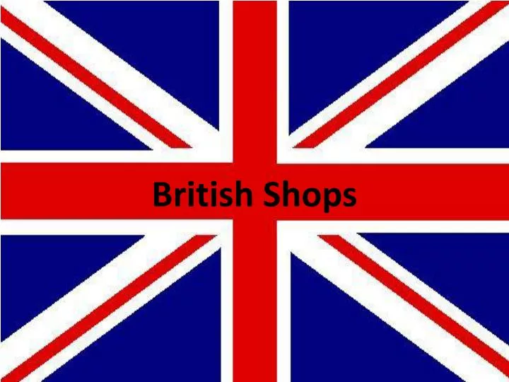 british shops
