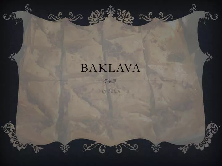 baklava