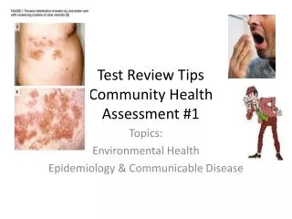 Test Review Tips Community Health Assessment #1