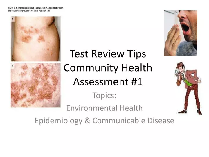 test review tips community health assessment 1