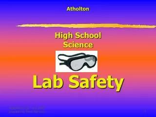 Atholton High School Science