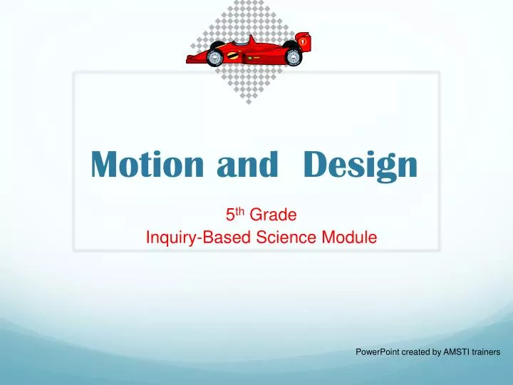 motion and design