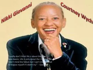 Nikki Giovanni