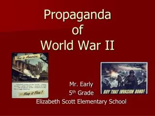 Propaganda of World War II