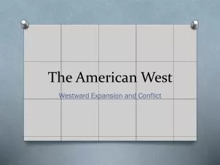 The American West